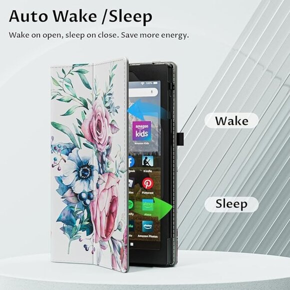 Amazon Kindle Fire Cover, HD 8 & 8 Plus (12th Gen/10th Gen) 2024/2022/2020 - Picture 9 of 9